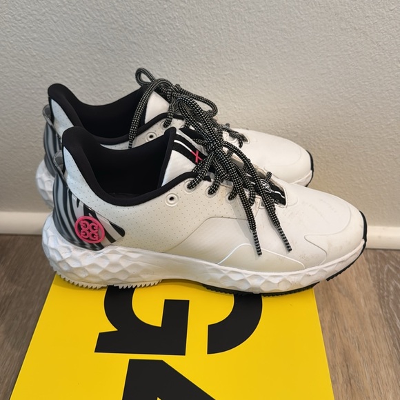 G/ FORE WOMEN'S MG4+ PERFORATED ZEBRA ACCENT GOLF SHOE - Picture 5 of 5